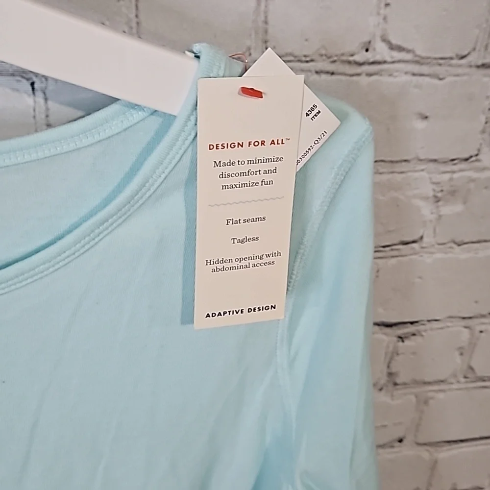 💙 Cat & jack casual light blue long sleeve dress